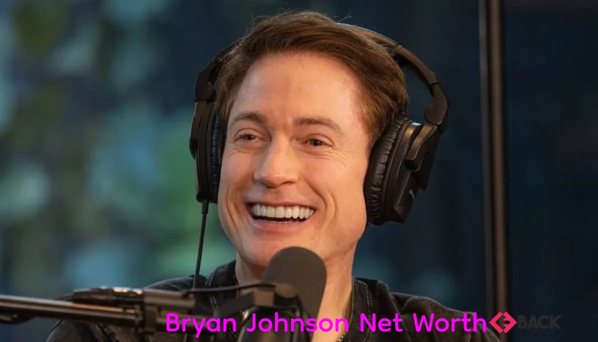 Tech entrepreneur Bryan Johnson posing confidently, symbolizing success and wealth, highlighting Bryan Johnson net worth and his Blueprint lifestyle.