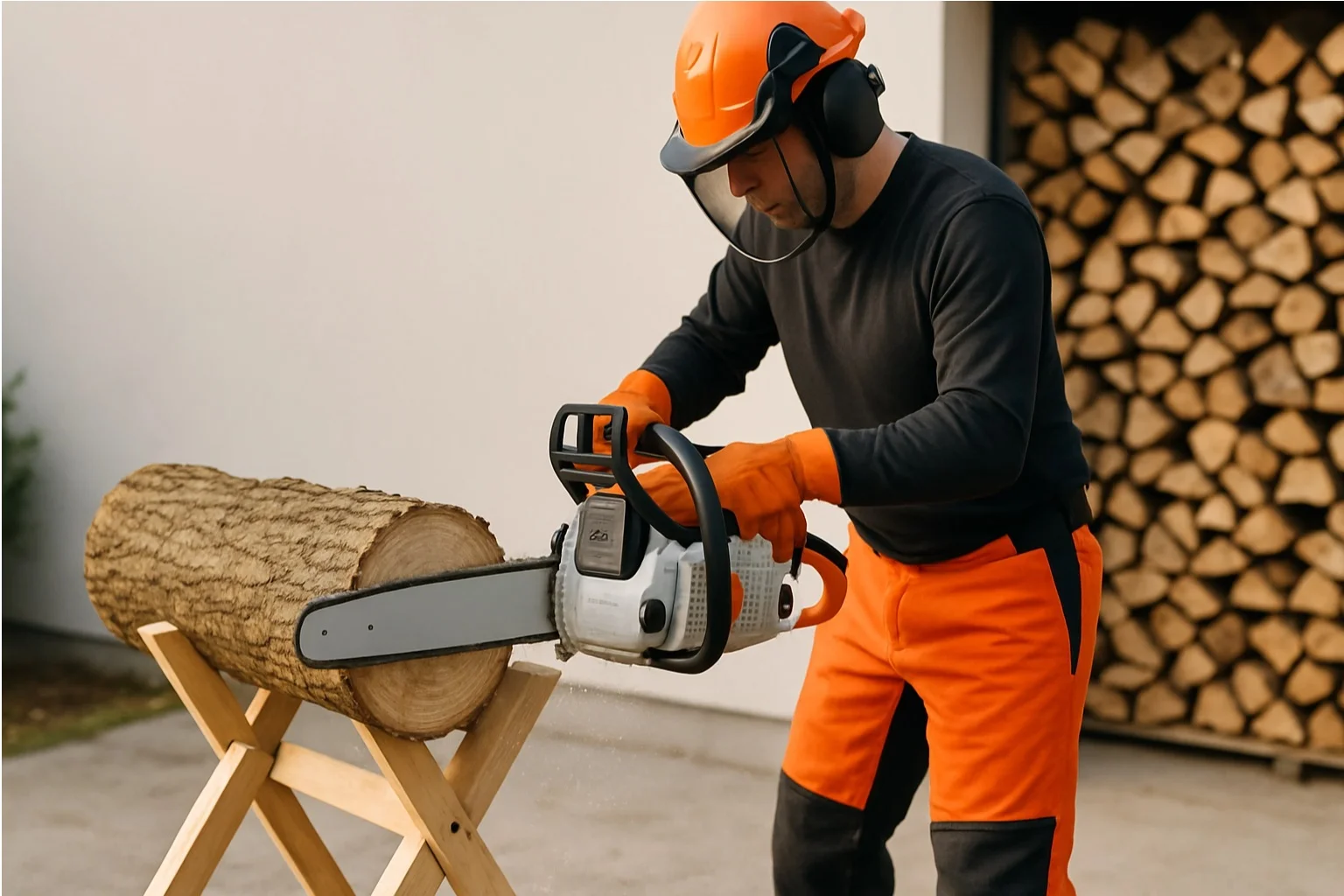 How Powerful Should a Petrol Chainsaw Be for Cutting Firewood at Home?