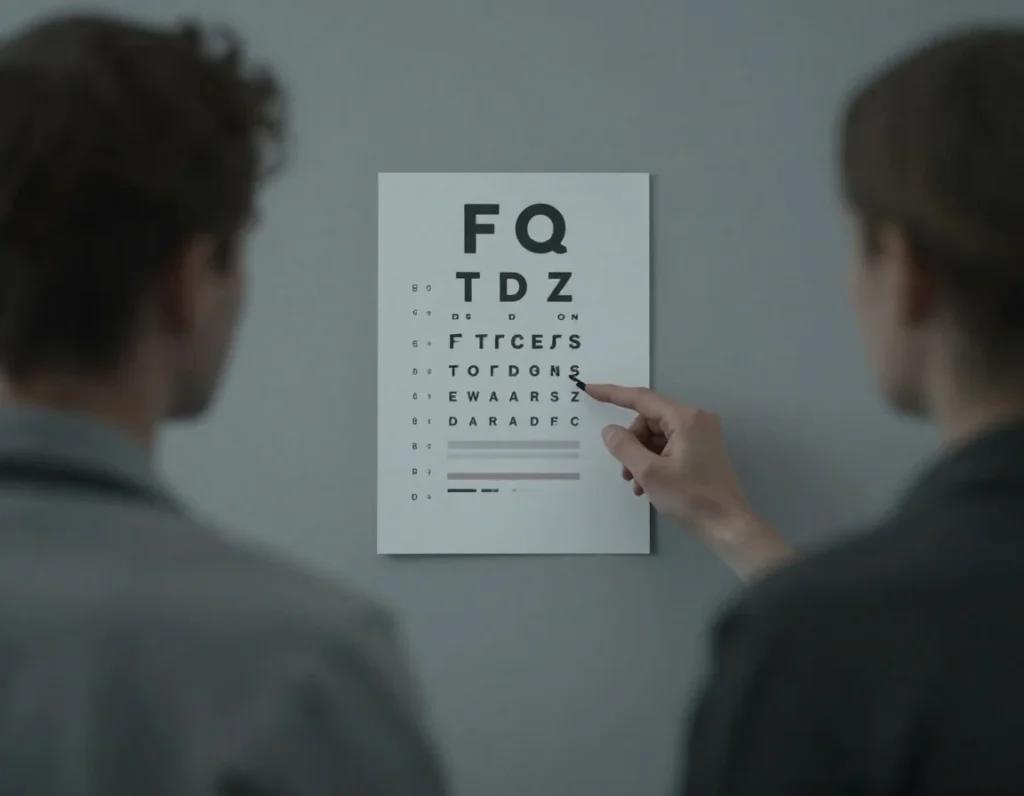 Doctor reviewing testosterone test results with a patient during a consultation